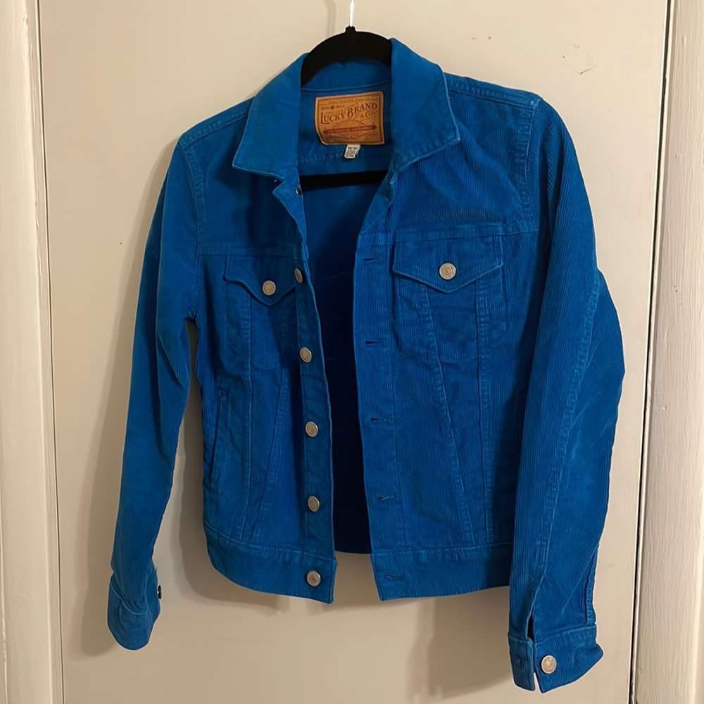 Lucky brand corduroy jacket